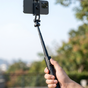 Selfie Stick Tripod - 1.3m Extendable with Bluetooth Remote & 360° Phone Clip