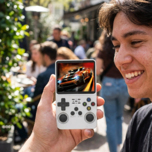 VOLTARA Retro Handheld Games Console – 3.5" HD Open-Source Portable Emulator with Dual Joysticks