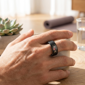 VOLTARA Smart Health Ring - ECG Heart Rate, Blood Oxygen & Sleep Tracker, 5ATM Waterproof